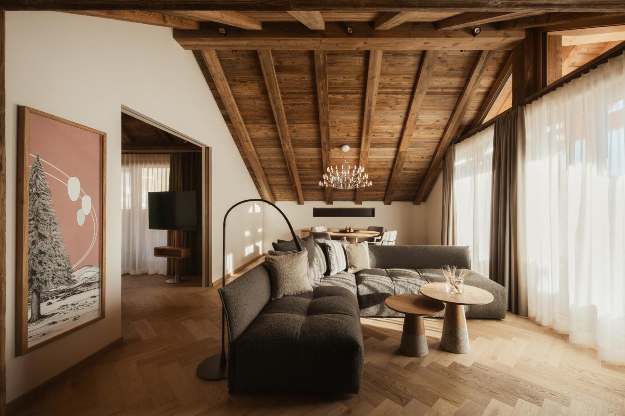Hotel Recort Colfosco Bagian luar foto