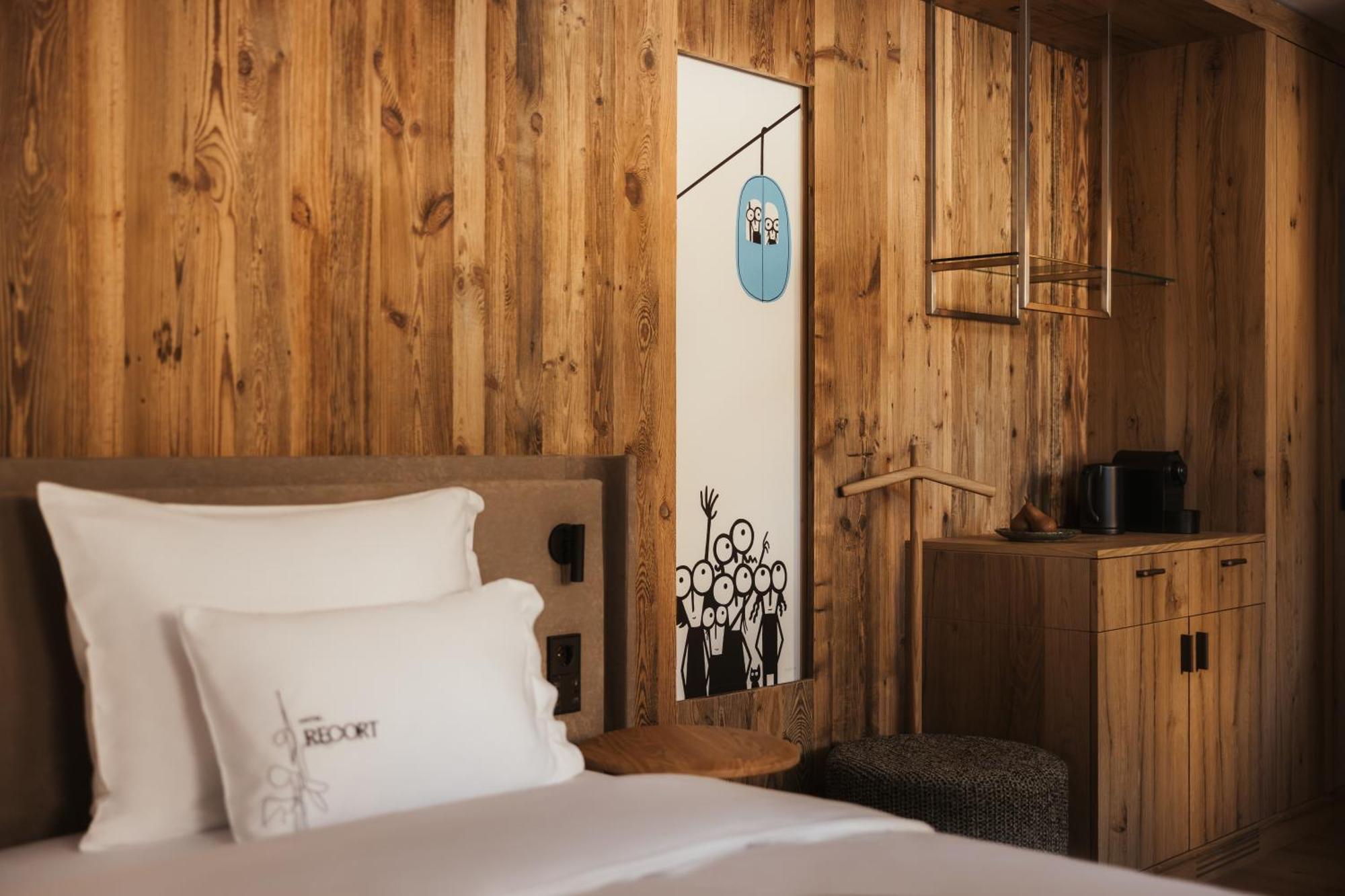 Hotel Recort Colfosco Bagian luar foto